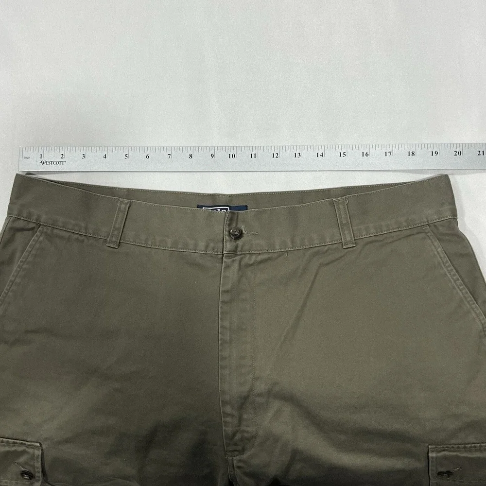 Polo Ralph Lauren Men Olive Green Chino Cargo Shorts 9